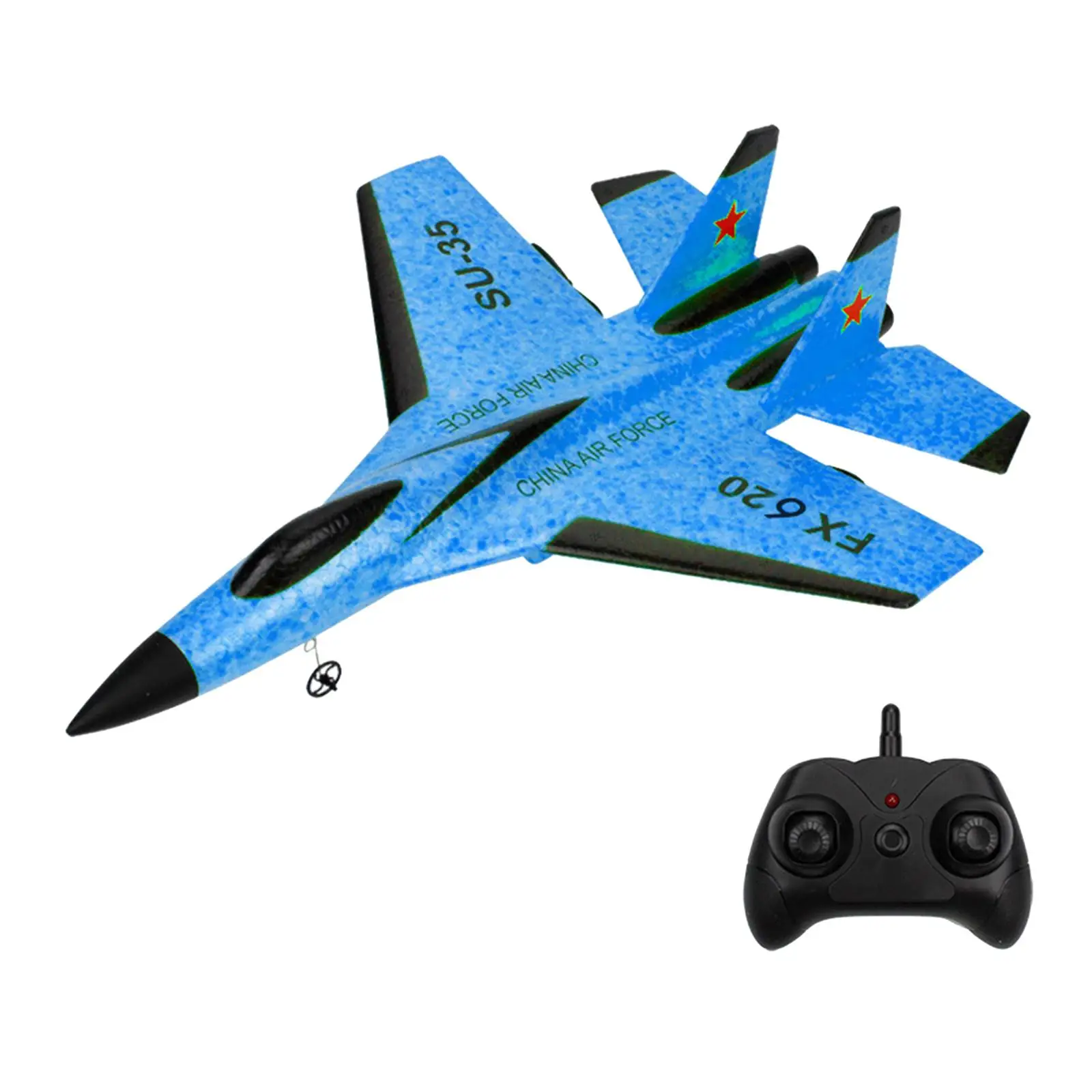 2.4G 2CH Remote Control Aircraft Foam Outdoor Game Birthday Gifts for Kids
