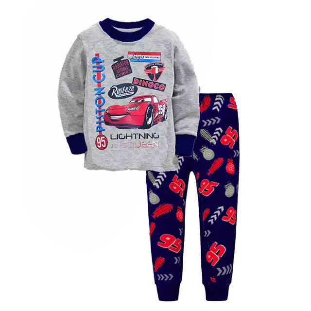 Lightning Mcqueen Children's Clothing  Lightning Mcqueen Cars Clothes -  Kids Pajamas - Aliexpress