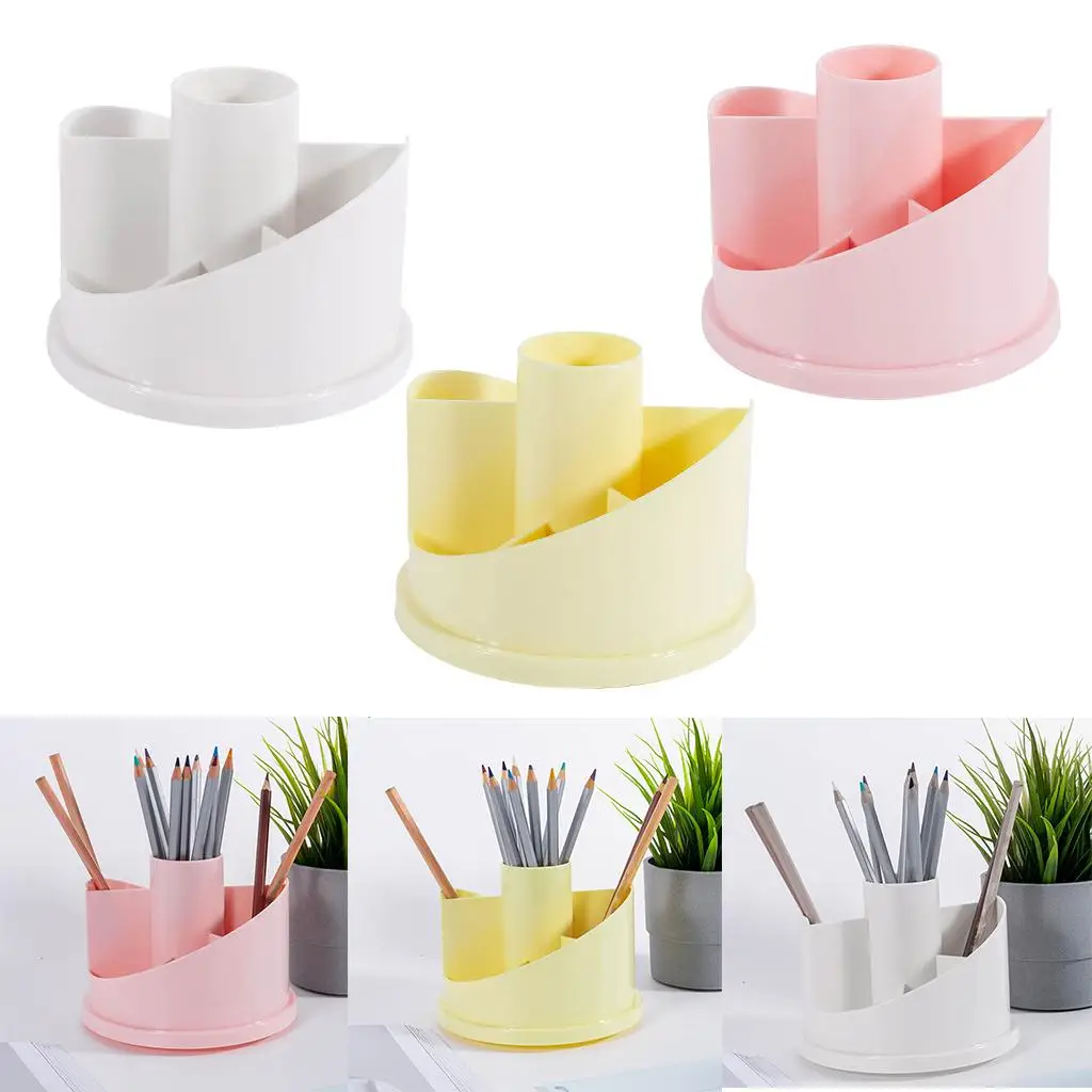Tabletop Student Tidy Pen Pencil Holder Storage Pencil Container Organizer