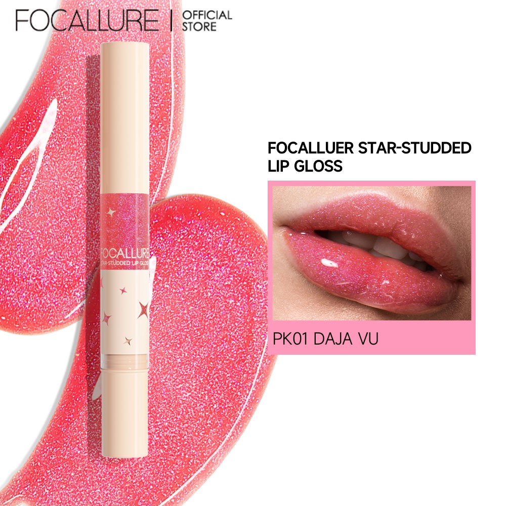 Best of FOCALLURE Diamond Lip Gloss Long-lasting Pearlescent Glitter Liquid Lipstick Moisturizing Lip Glaze Lip Tint Makeup Cosmetics Reviews & Tips