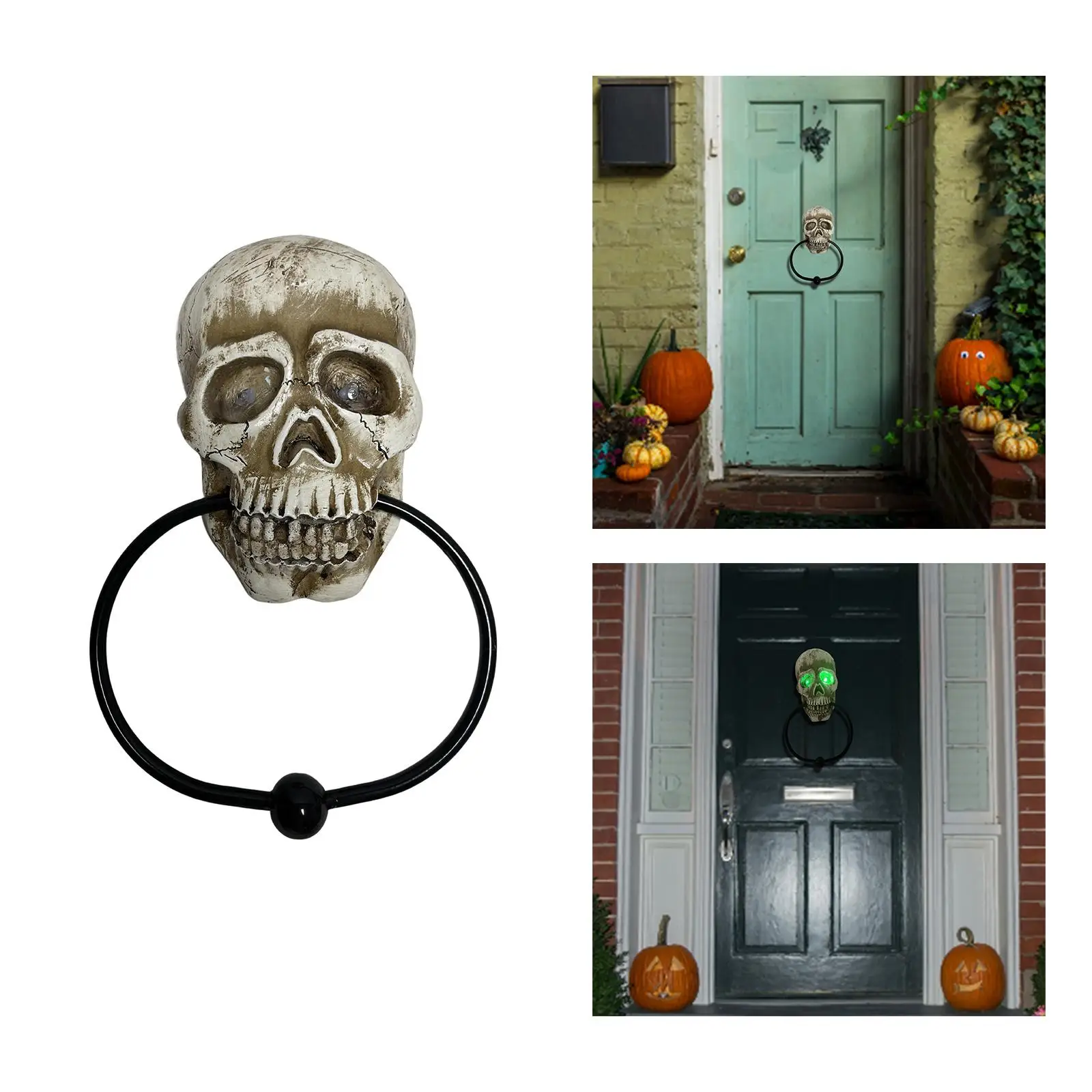 Funny Door Knocker Doorknocker Halloween Decoration for Home Haunted House