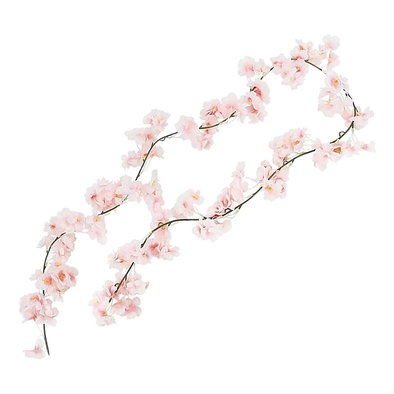 Simulation Artificial Flower Vine Garland Floral Arrangement Wreath for Party Wedding Arch Fireplace Holiday Decoration