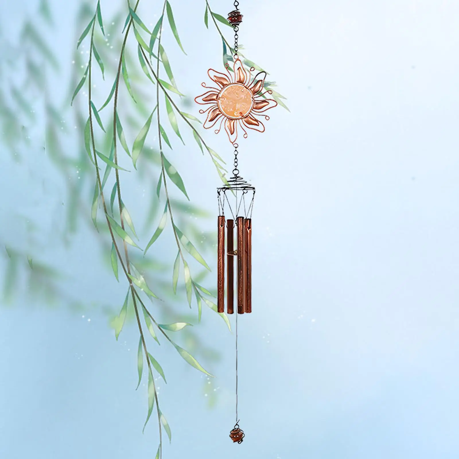 Sun wind Chimes Garden Decoration Decorative Wall Decor Wind Chime for Mom for Yard Terraces balcony Rooms Corridor