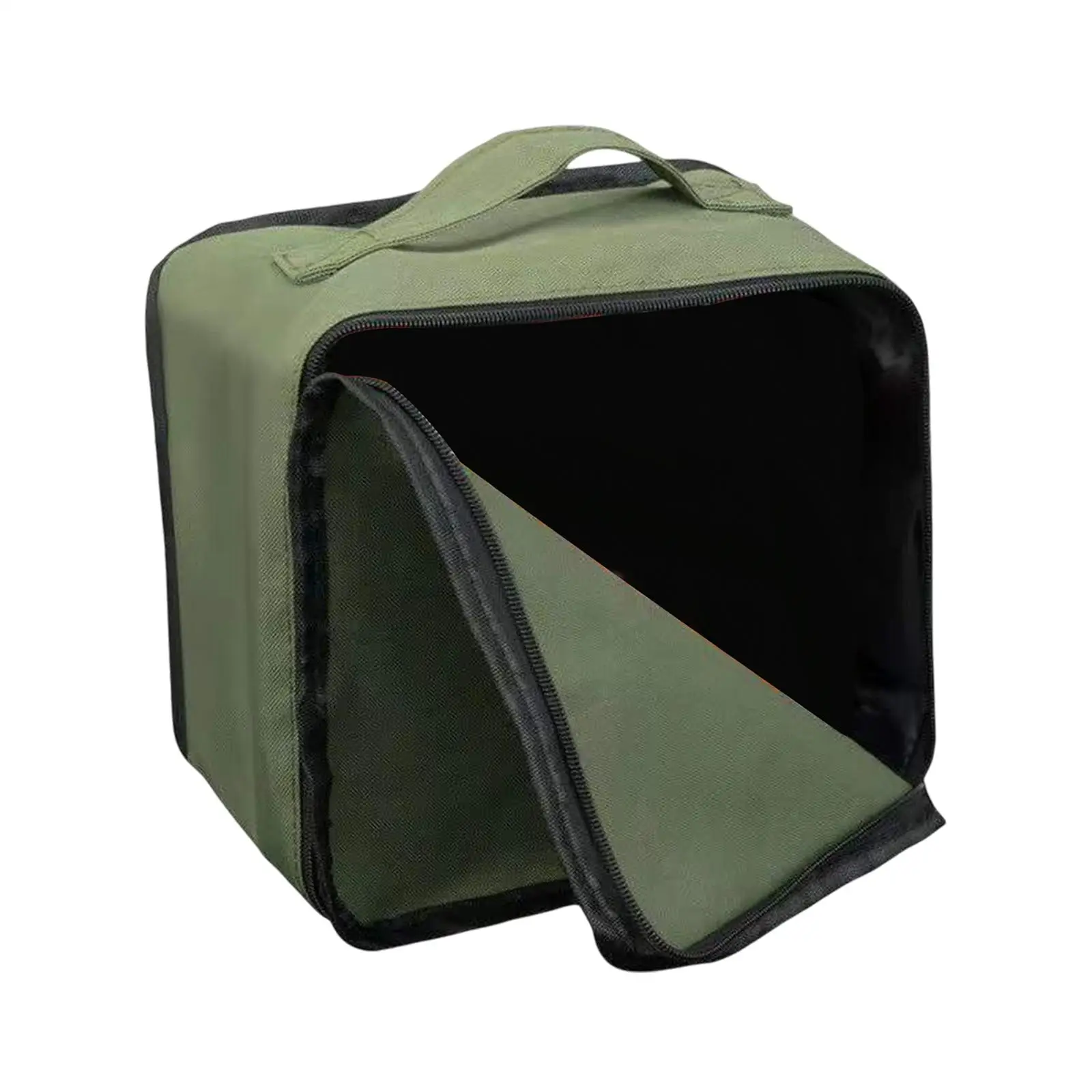 Gas Tank Storage Bags Durable Protect Bag Stable Convenient Canvas Tool Bag for Outdoor Kitchen Cooking Picnic Backpacking