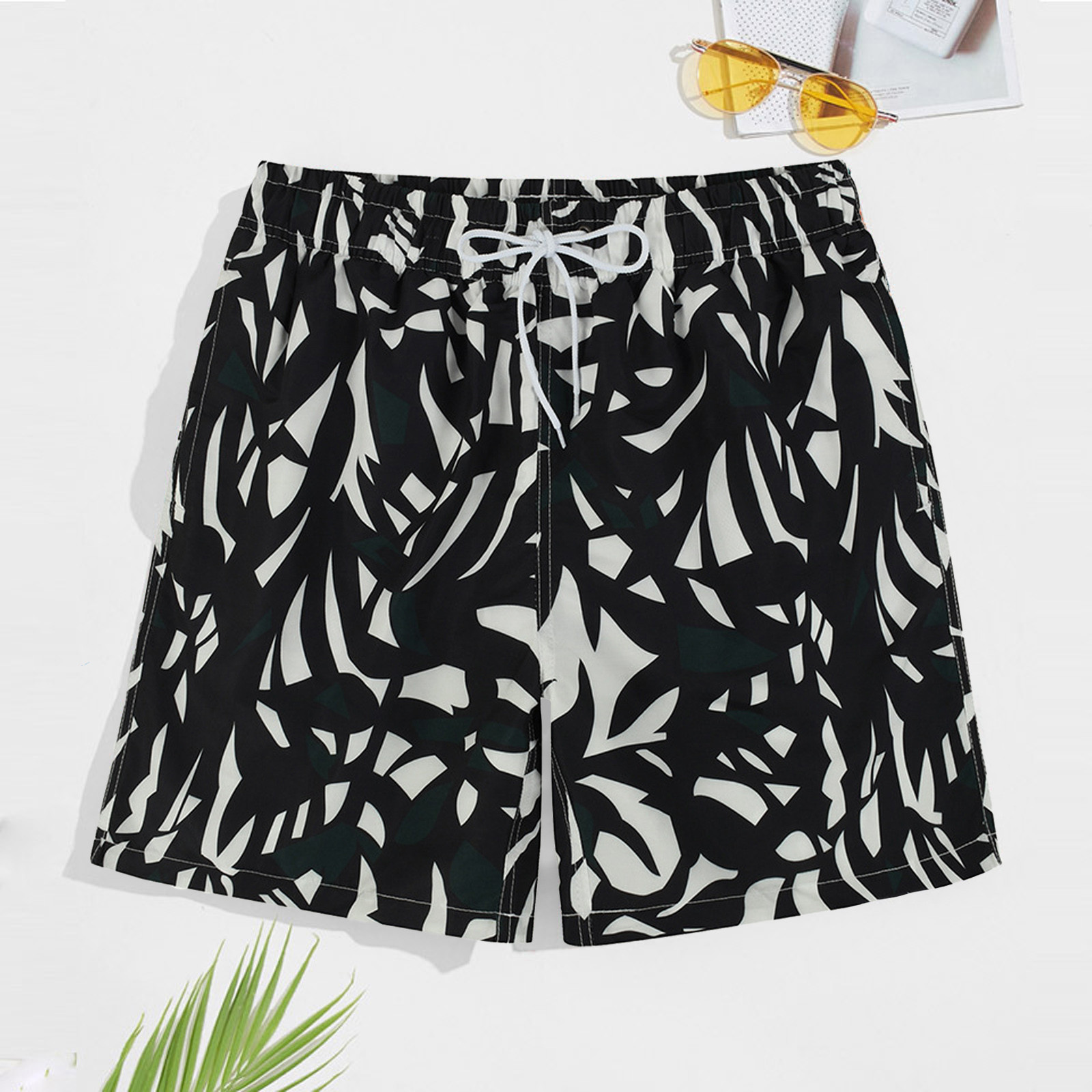 Summer Men's Vacation Geometric Pattern 