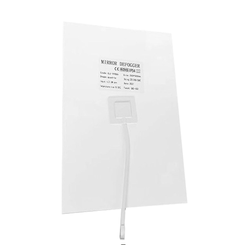 Description Picture 3 of item12V Intelligent Mirror Anti Fog Film Stay Fog Frees Defogger Film Enhances Your Bathroom Experience Simple Installation G5AB