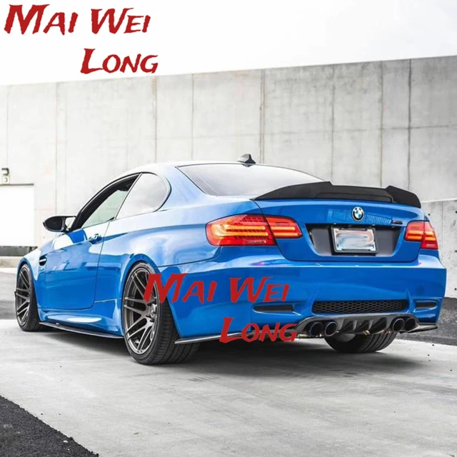 High quality Carbon Fiber Trunk Spoiler Boot Lip Wing M4 Style For