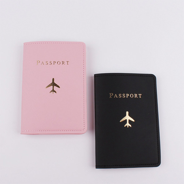 Couple Pattern Passport Holder Certificate Bag Travel Passport Cover PU Passport  Book Case Card Holder Travel Wallet - AliExpress