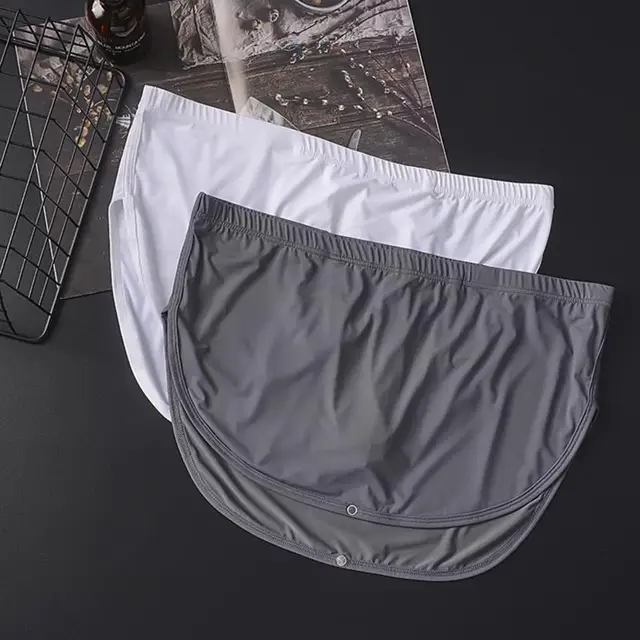 separate new men's briefs from the ink wind bullets sexy and sexy, and the  underwear inside the nose is covered with ice silk - AliExpress