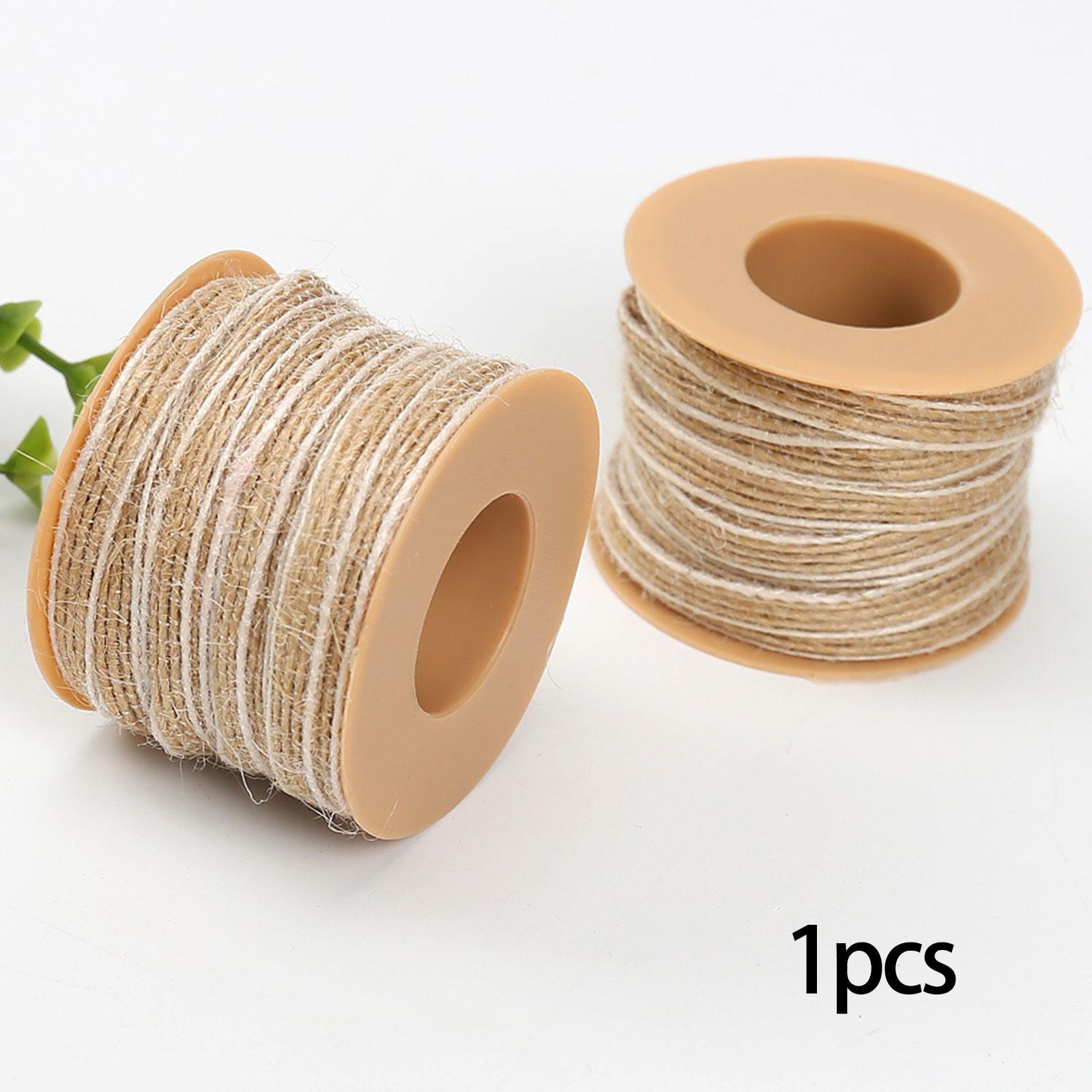 10 Meters Jute Rope Decorative Supplies Handmade Garden Packing Cords 5mm