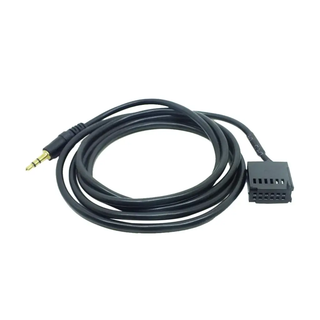 12Pin Black 3.5mm In Adapter Audio Cable for Mk2