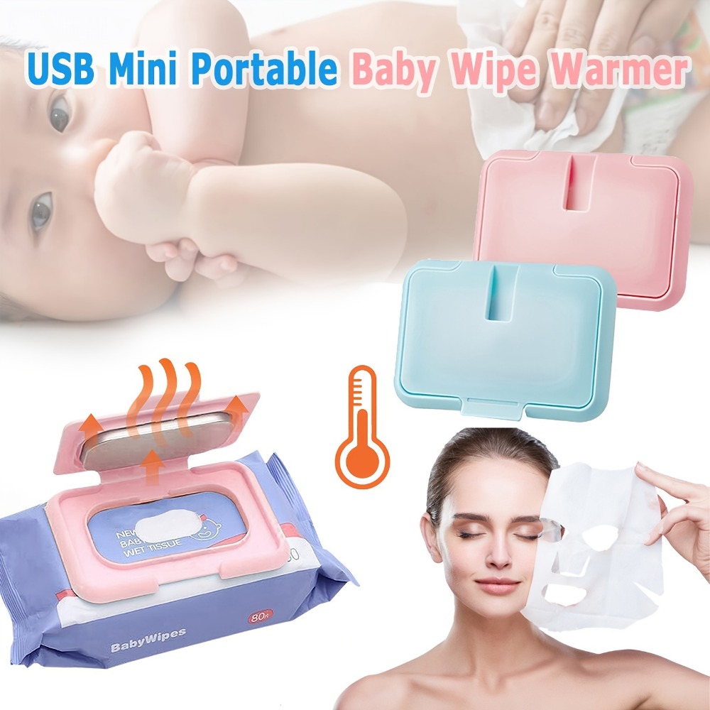 Title 2, USB-Mini-tragbarer Baby-Feuchttücher-Wärmer und...