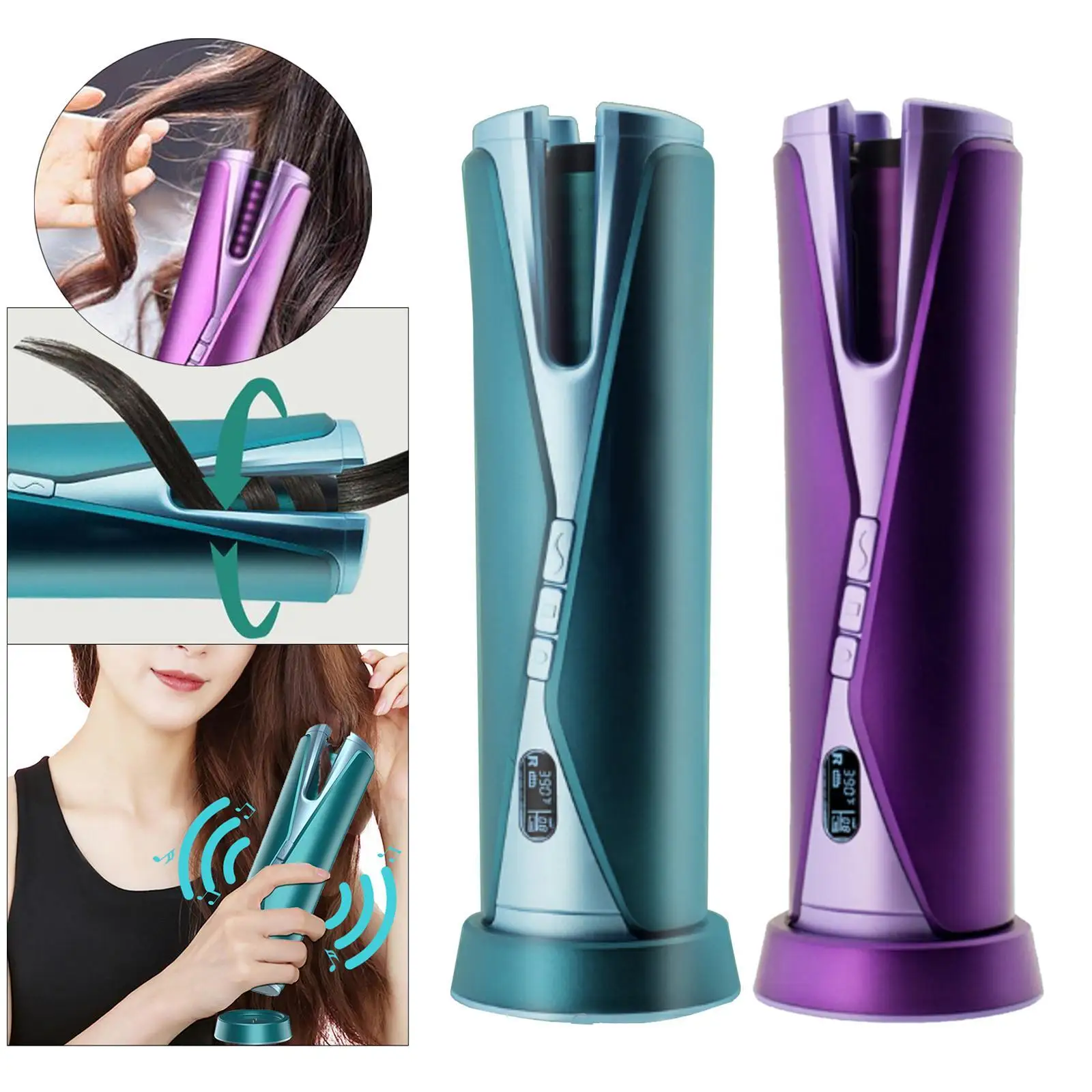 Portable Automatic  Curler Professional Curling Tongs for Home