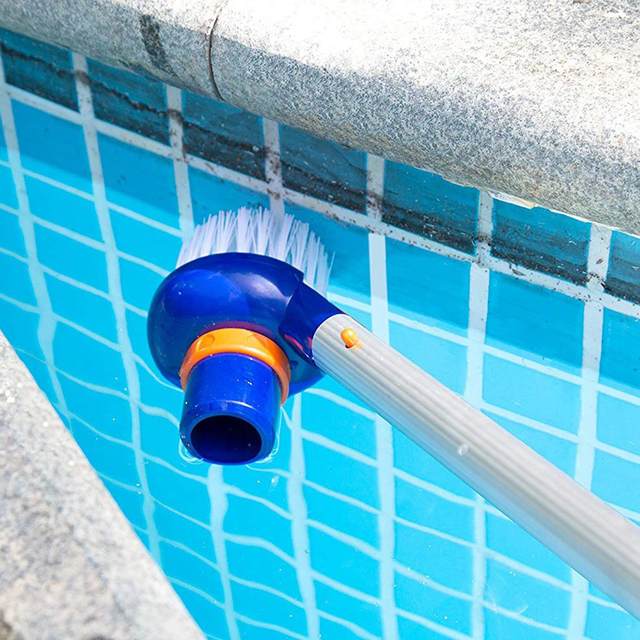 4 Brosses Éponge Pour Piscine | Nettoyage Ligne D'Eau Et Parois | Formes Carrée Et Ronde
