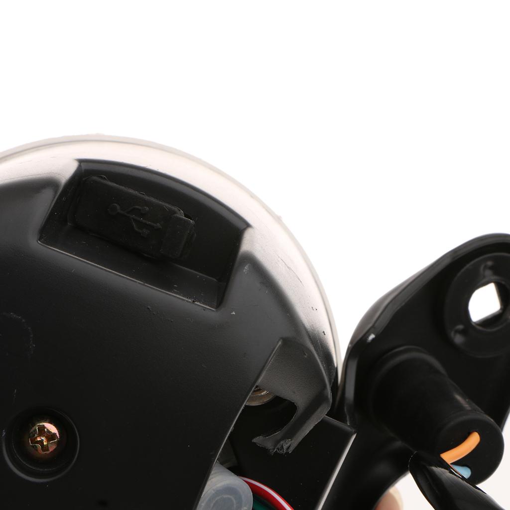 Motorcycle Digital Odometer Speedometer Tachometer KMH for CG125 Cafe Racer
