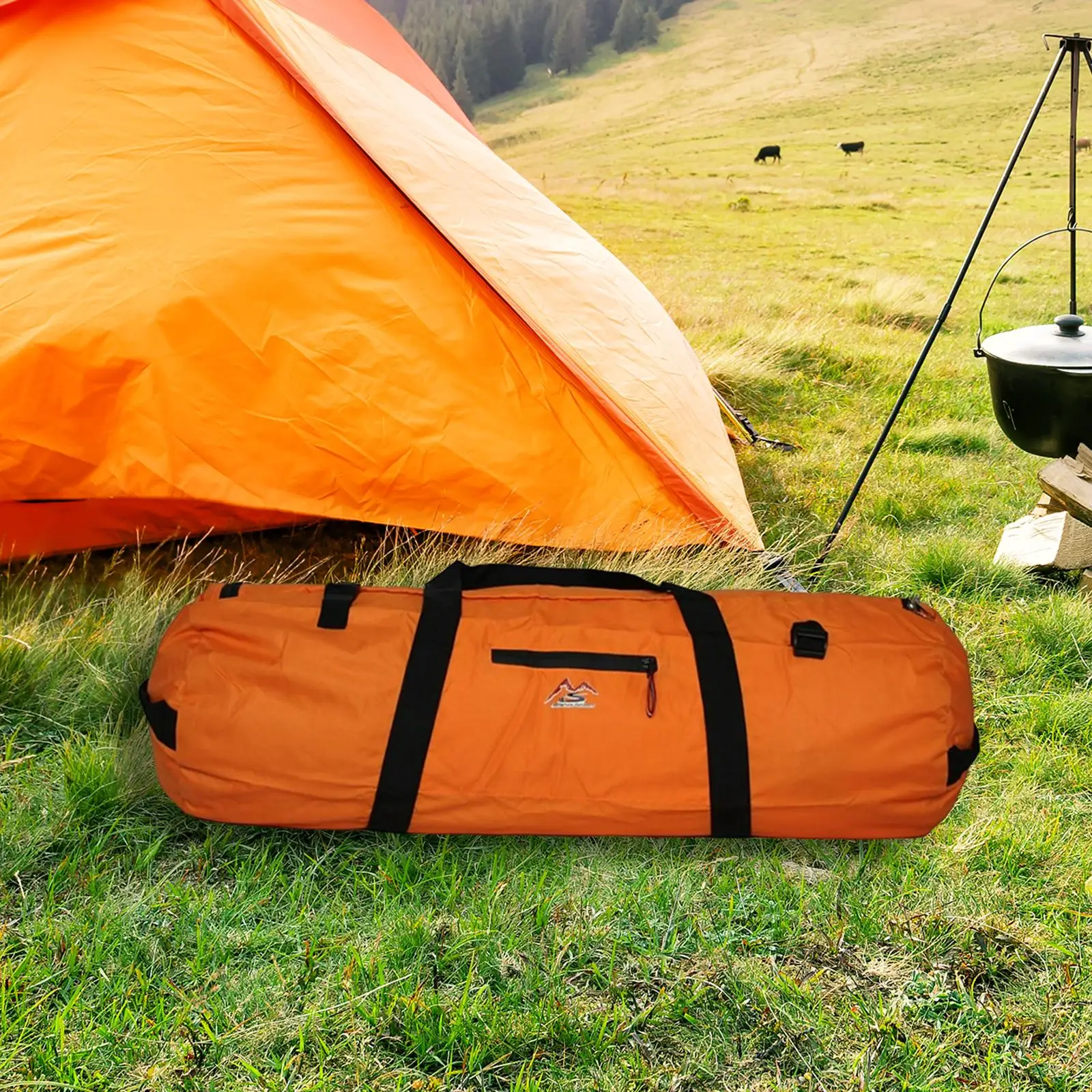 Camping Tent Storage Bag XL Wear Resistant Organizer for Fishing Hiking Yard
