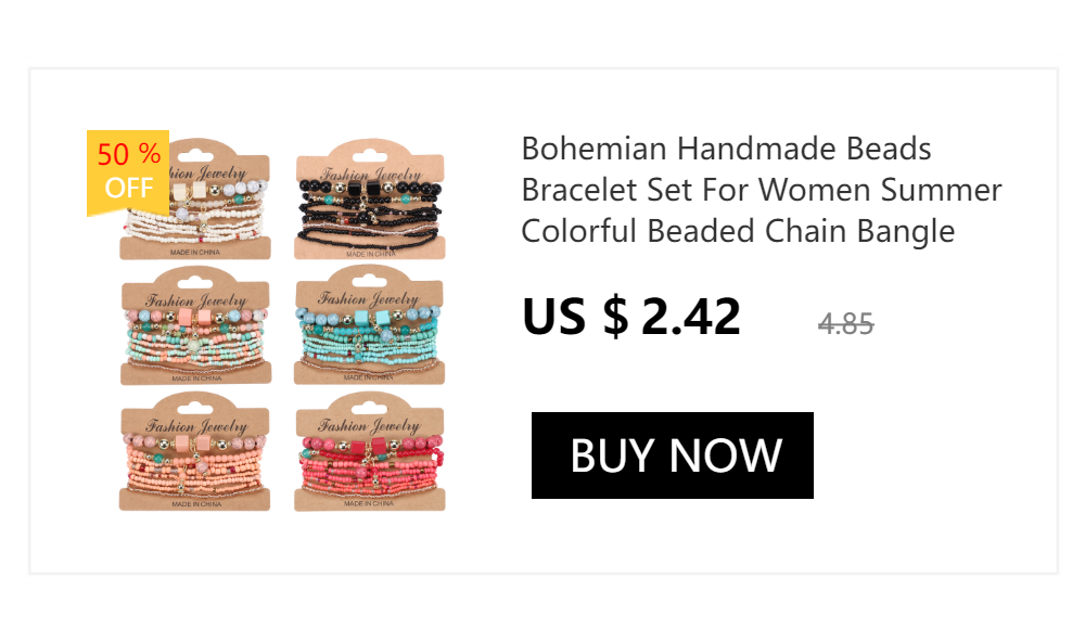 Bohemian Silver Color Geometric Link Chain Bracelet Set For Women Crystal Leaf Open Cuff Bangle Female Boho Jewelry Accessory