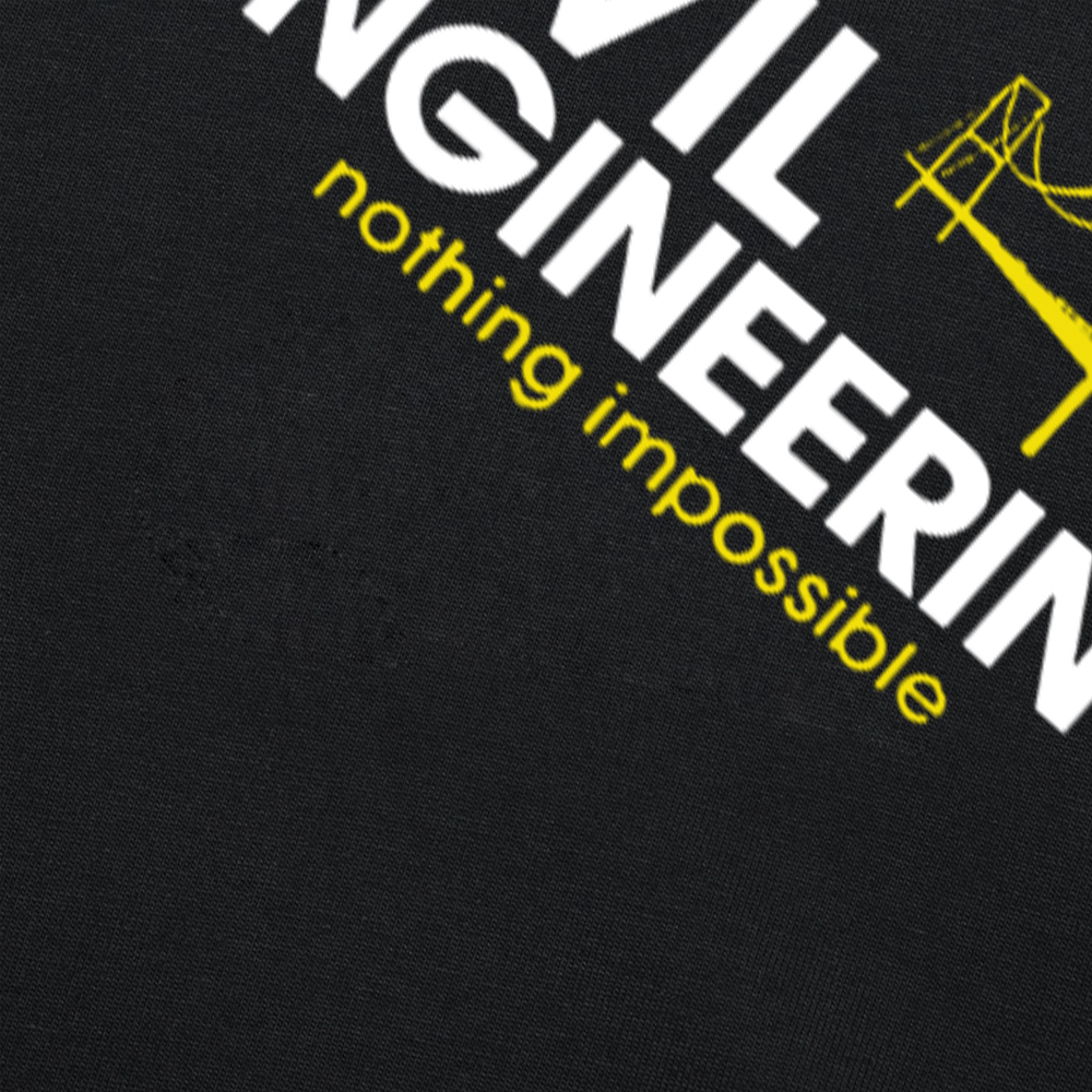Lustige Bauingenieur T-Shirts Grafik Baumwolle Streetwear Kurzarm O-Ausschnitt Bauingenieur Studenten Geschenke T-Shirt Männer – Detail 5