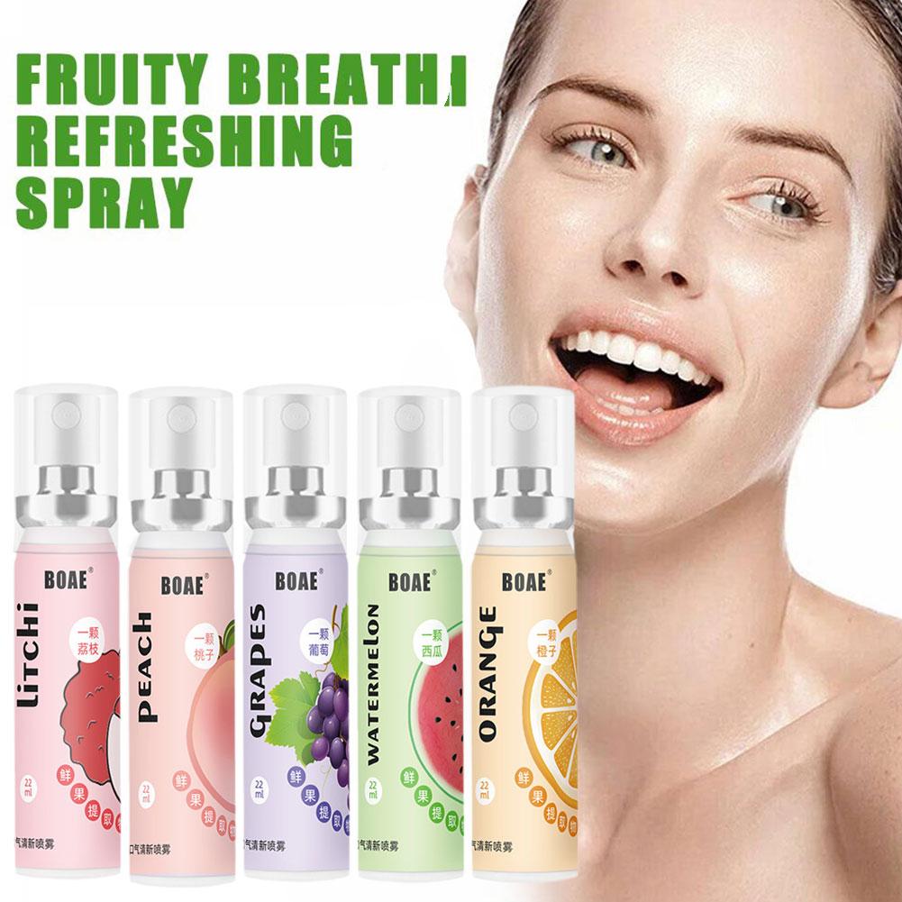 Best of 20ml Oral Fresh Spray Peach Flavor Fragrance Mouth SprayPersistent Fresh Breath Portable Mouth Freshener Spray Oral Care Reviews & Tips - Image 3