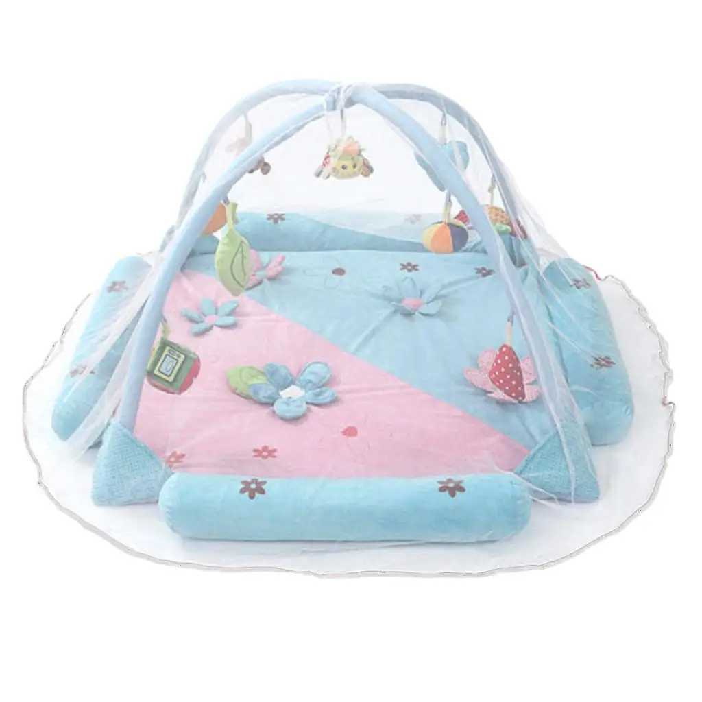 Baby Infant Nursery Bed Game Blanket Crib Canopy Mosquito Net Netting