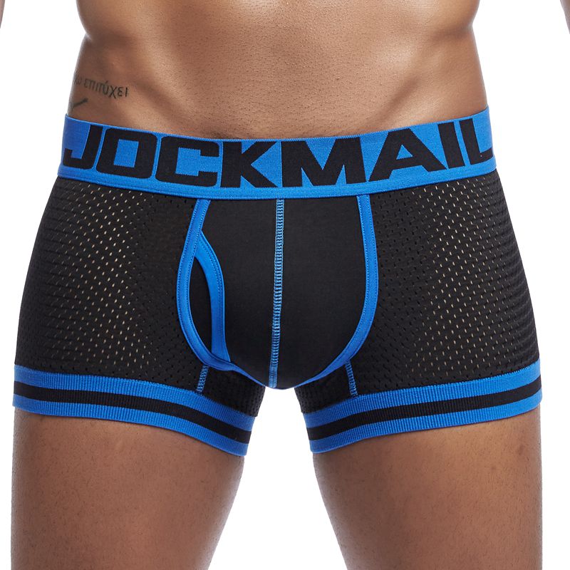 Title 15, Mens Underwear Boxer Breathable Mesh Boxer Brie...