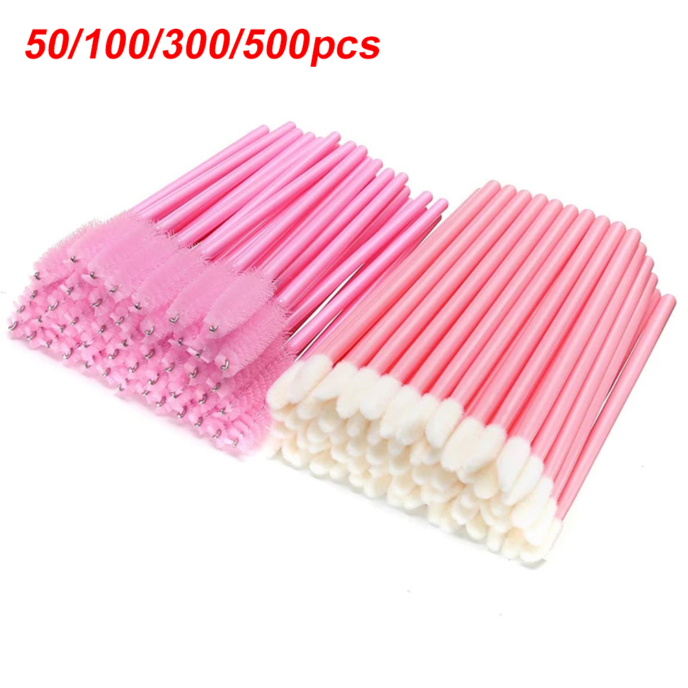 Best of Eyelash Brushes Disposable Eyebrow Eyelash Spoolies Mascara Wands Applicator For Eyelash Extension Makeup Tool 50 / 100 / 300 / 500pcs Reviews & Tips