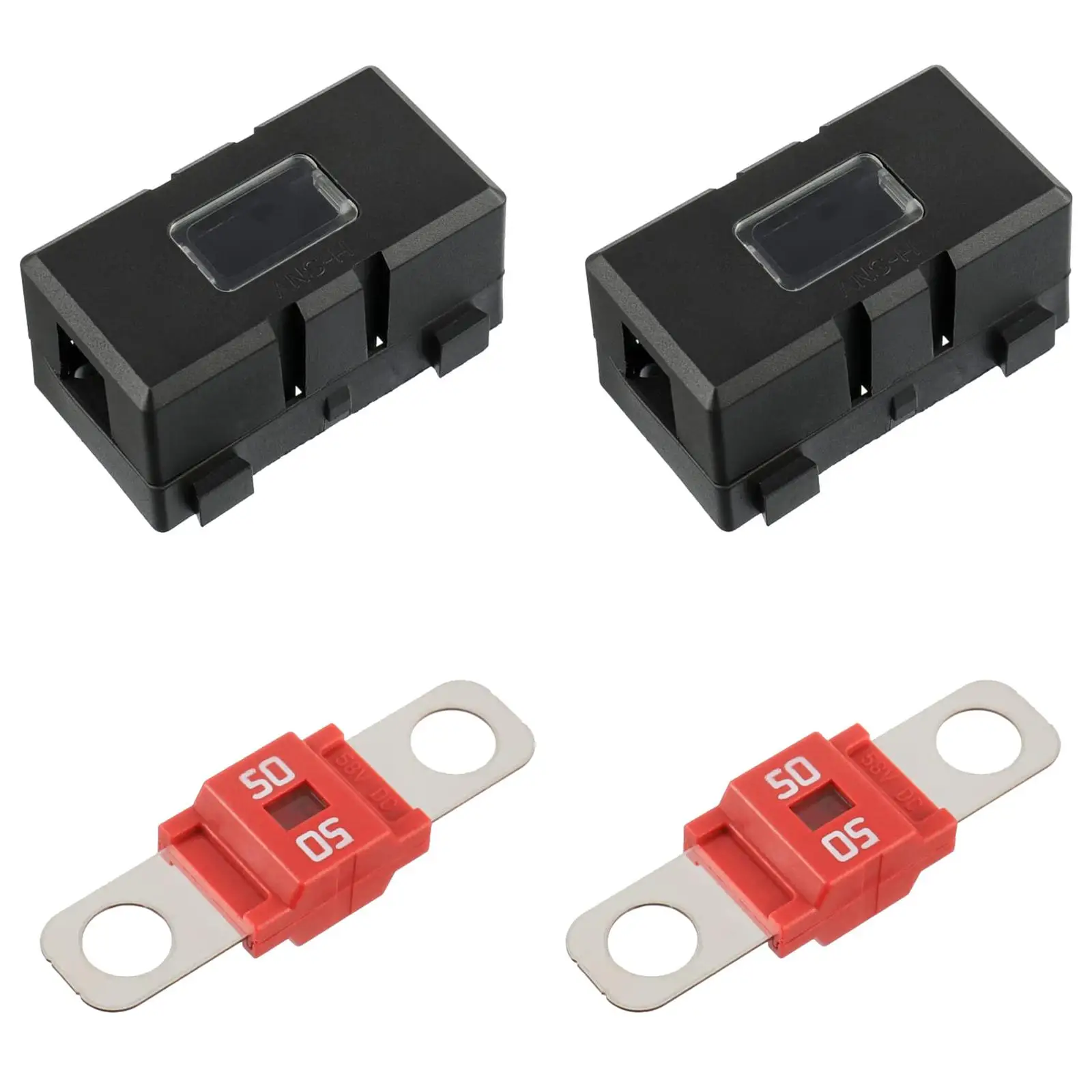 car Fuse Holder Nylon PA66 Circuit Protection for Fuses Construction Vehicles Agricultural Machinery Cars Caravans