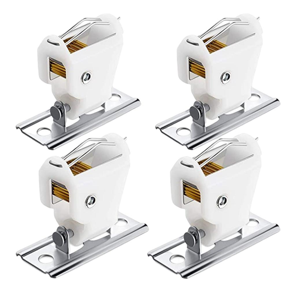 4Pcs Roman Shade Cord Lock Hardware for Bamboo Blinds Indoor Use Curtain Accessories Home Office Roman & Austrian Shades