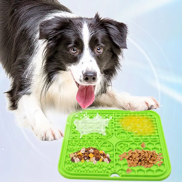 Pet Dog Slow Feeder Pad Silicone Dog Cat Licking Mats Lick Pad for Puppy  Kitten Tear Resistant Food Dispenser Pet Tableware - AliExpress