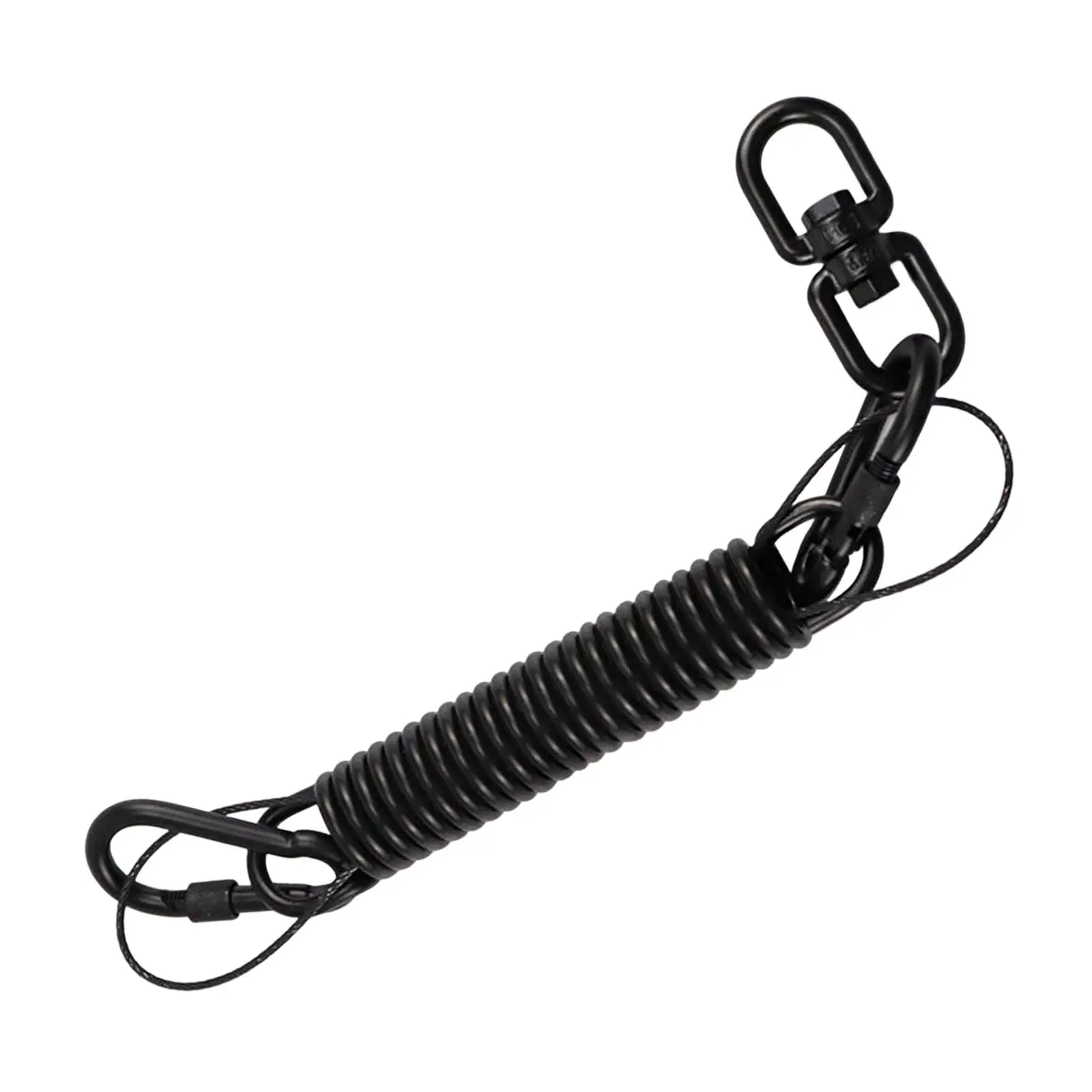 Heavy Duty Swing Spring Durable with 2 Hooks Shock Absorbing Hammock Spring for Porch Swing Garden Heavy Bag,