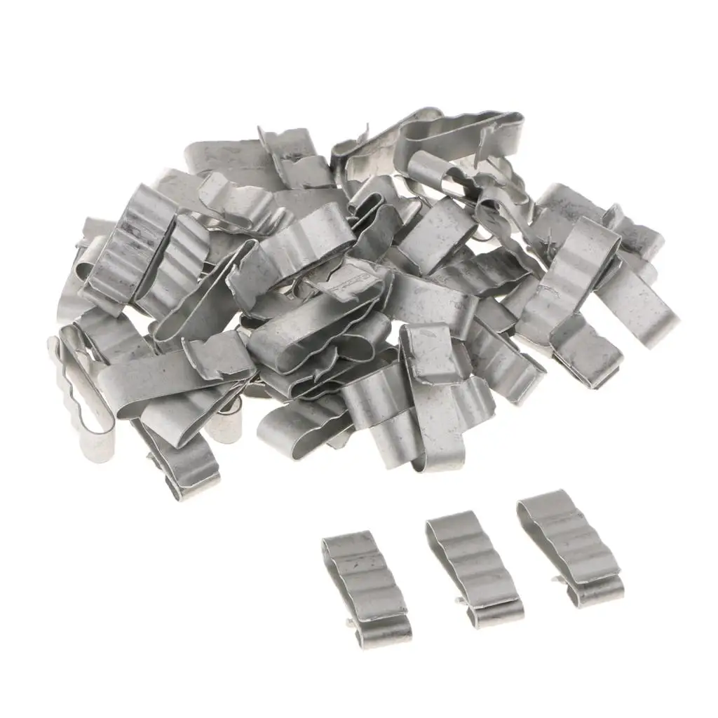 500pcs Cable Clips with Strong Tapes,Wire Holder Organizer Cord Management for Car, Office , Home ,Solar PV Wire Silver