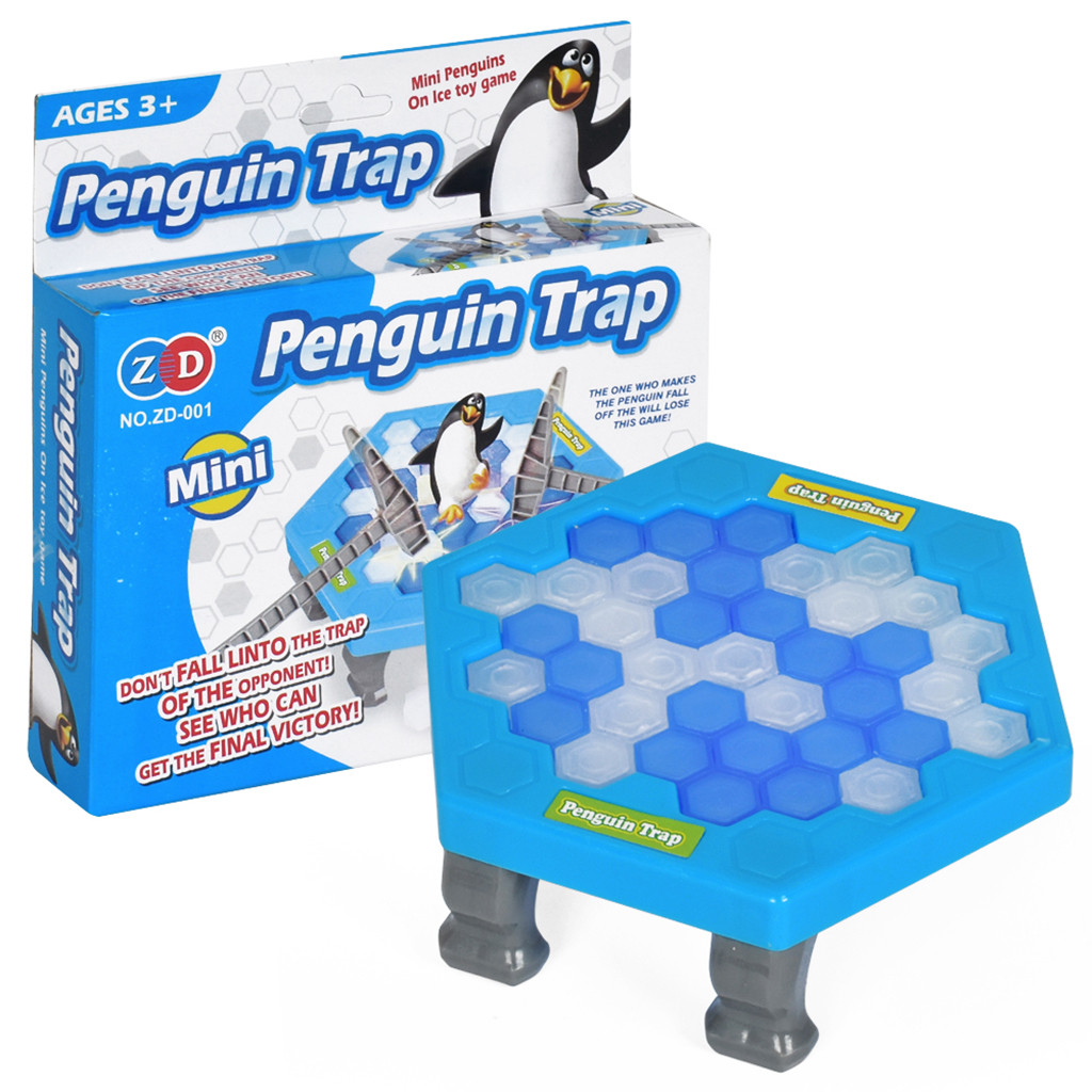 Save Ice Penguin Trap Many Size Icebreaker Board Game Children Toy Table  Winner Family Toy Stress Reliever Kids Adult Board Game - Color & Shape -  AliExpress