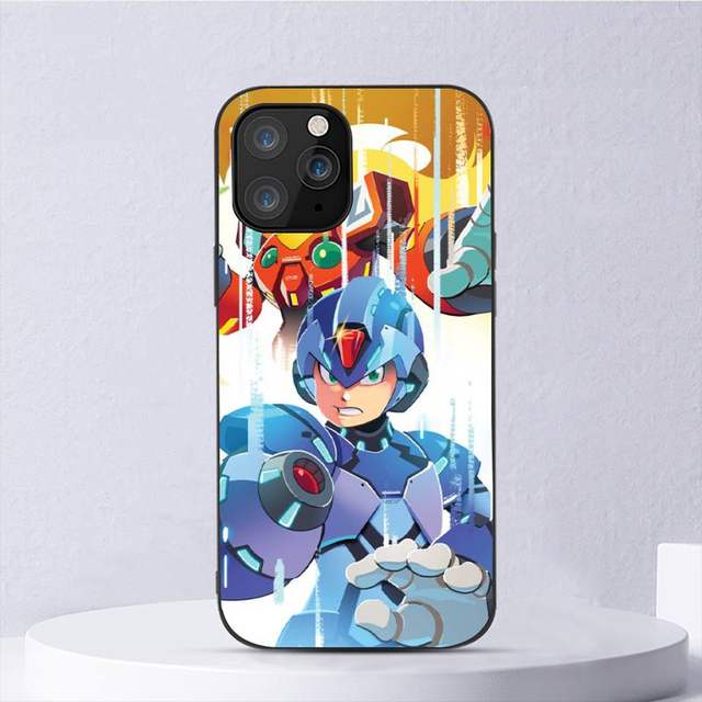 Rockman Megaman Gamec Phone Case For iPhone 11 12 Mini 13 14 Pro