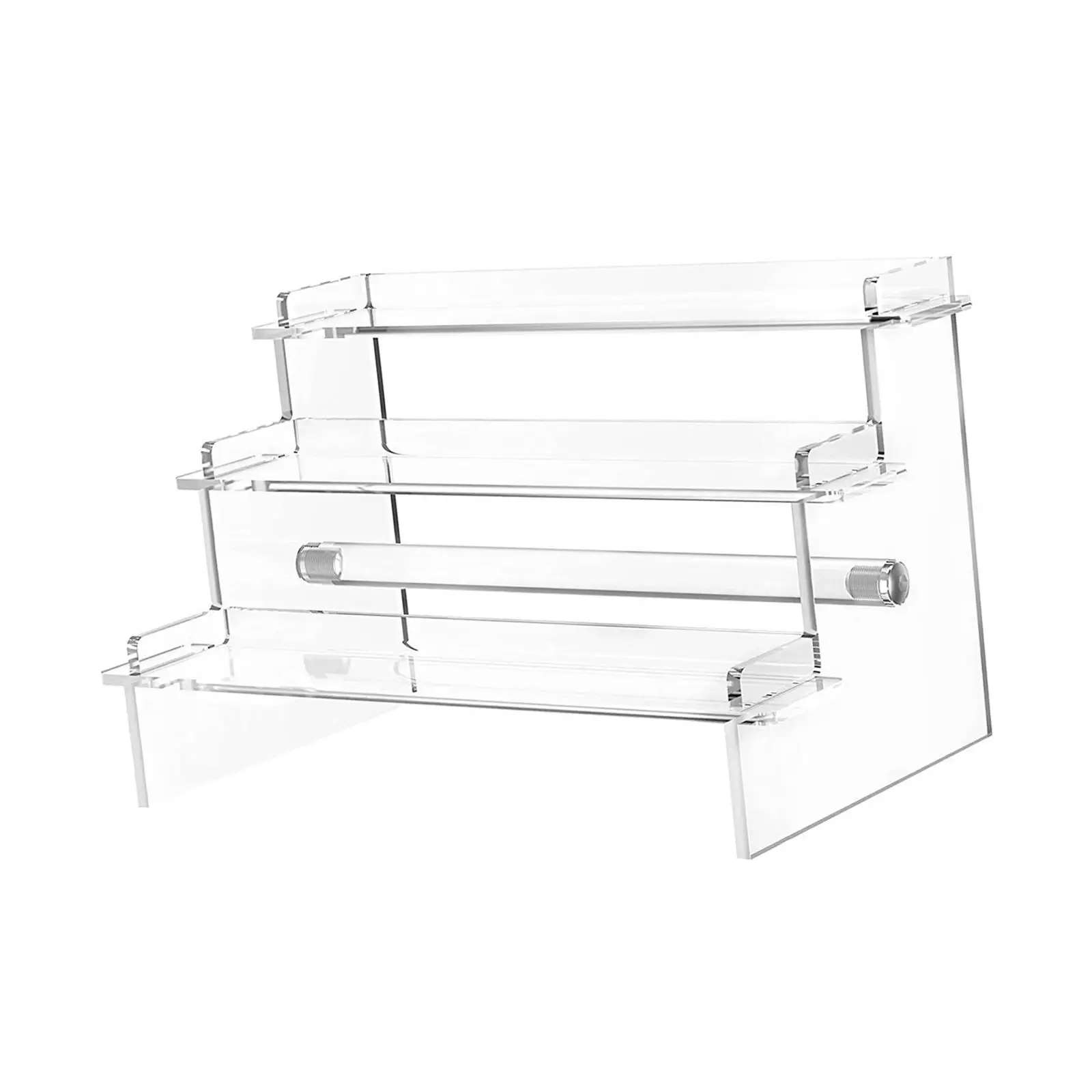 3 Tier Acrylic Display Riser Stand for Action Figure Toys Collectibles