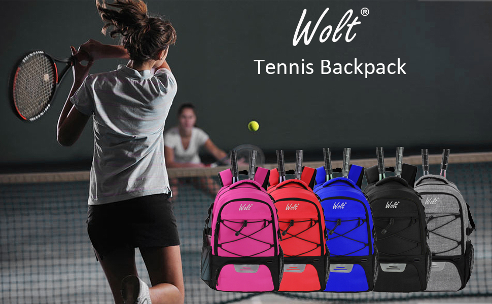 Large tennis backpack best sale