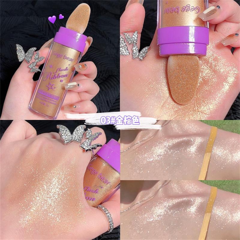 Best of Fairy Powder Highlighter Glitter For Face Body Highlighter Fancy Makeup Illuminator Makeup High Light Face Profiler Shine Women Reviews & Tips