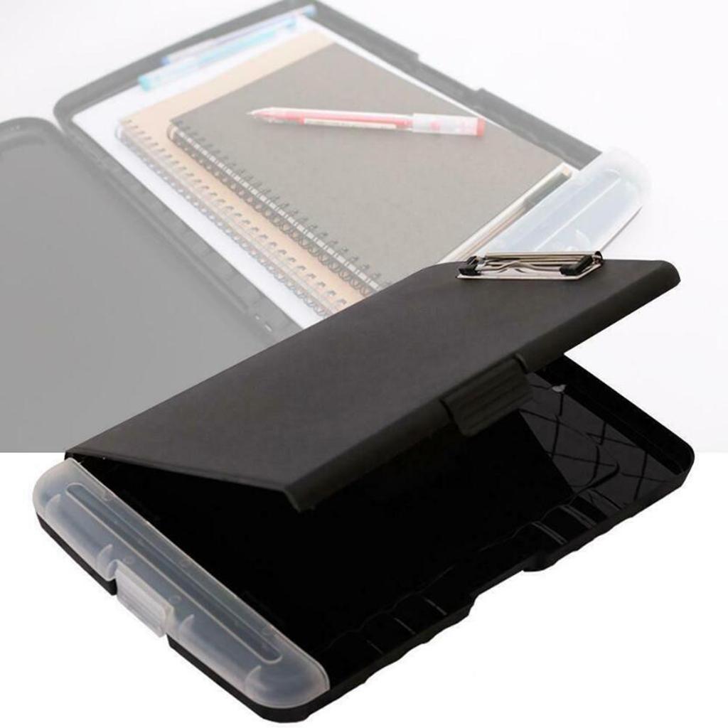 Universal Clipboard Storage Box Case Board A4 Paper  Briefcase