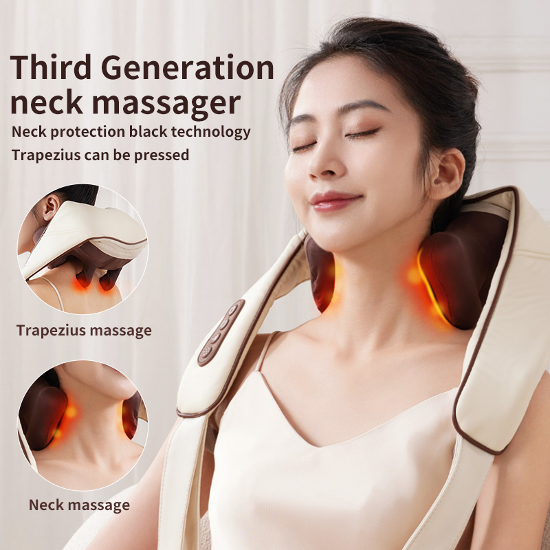 Best of (With Gift Box) Electric Cervical Massage Shawl Wireless Rechargeable Portable Heated Kneading Neck Massager For Pain Relief Reviews & Tips