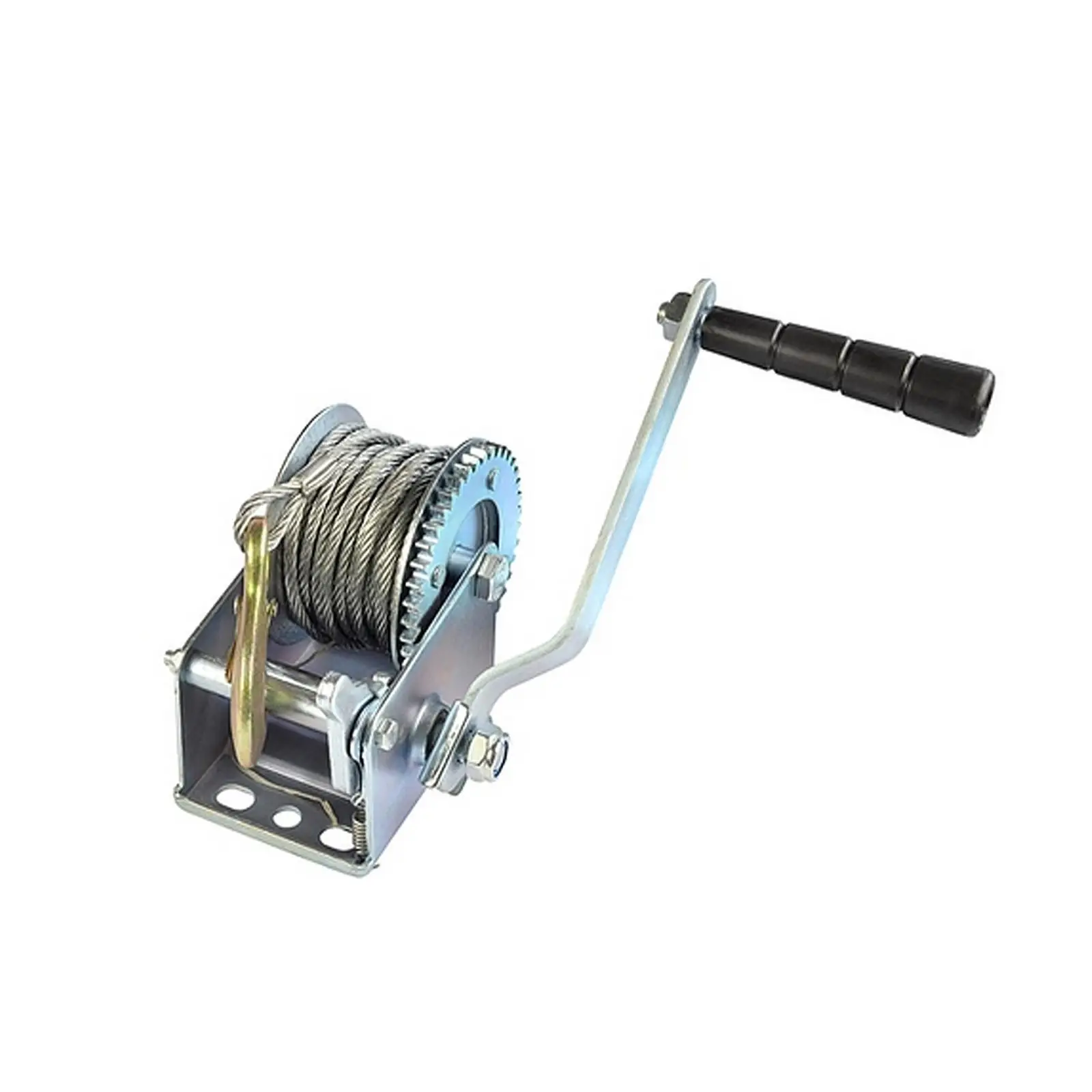 Manual Hand Winch 800lbs Fittings Durable Cable Trailer Winch for Motorhomes