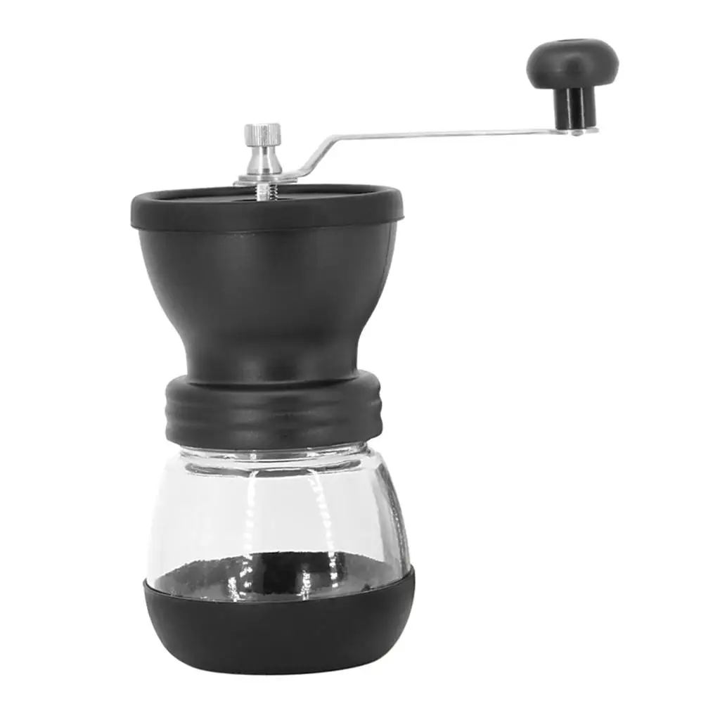 Washable Coffee Bean Mill Practical Nuts Milling Machine easy to use Black