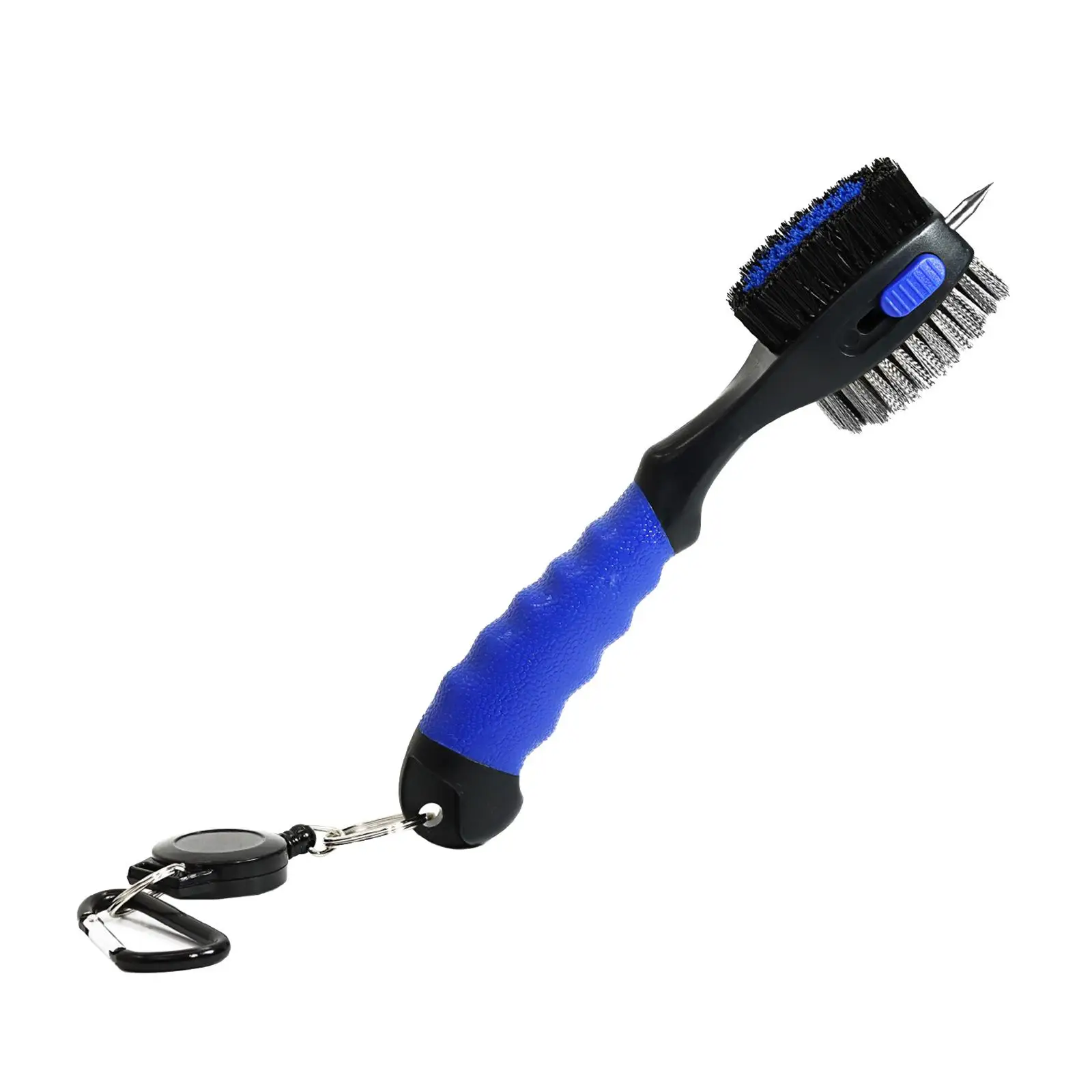 Durable Golf Club Brush Groove Cleaner Retractable Cleaning Tool for Outdoor Sports