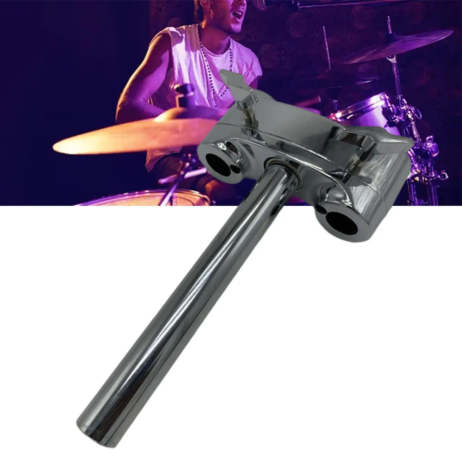 Tom Holder Metal Drum Stand Drum Holder Display Bracket for Percussion Instrument Drummer Tom Drum Spare Parts Accessories