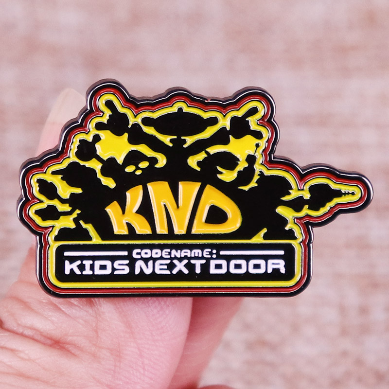 Codenname Kids X Next Door Emaille Pins Rucksack Anstecknadel Hemd Tasche Abzeichen Schmuck Geschenk für Freunde – Detail 1