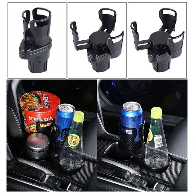 Car Cup Holder Expander Adapter 4 In 1 Multifunctional Organizer