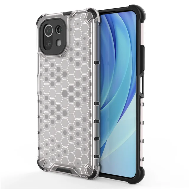 For Xiaomi 13T Pro, Shockproof Luxury Honeycomb Hybrid Armor TPU Hard Case  Cover
