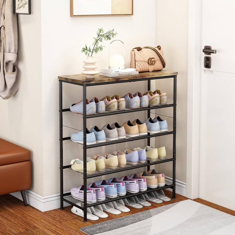 Title 2, Shoe Rack Organizer 5 Tier for Closet Entryway ...