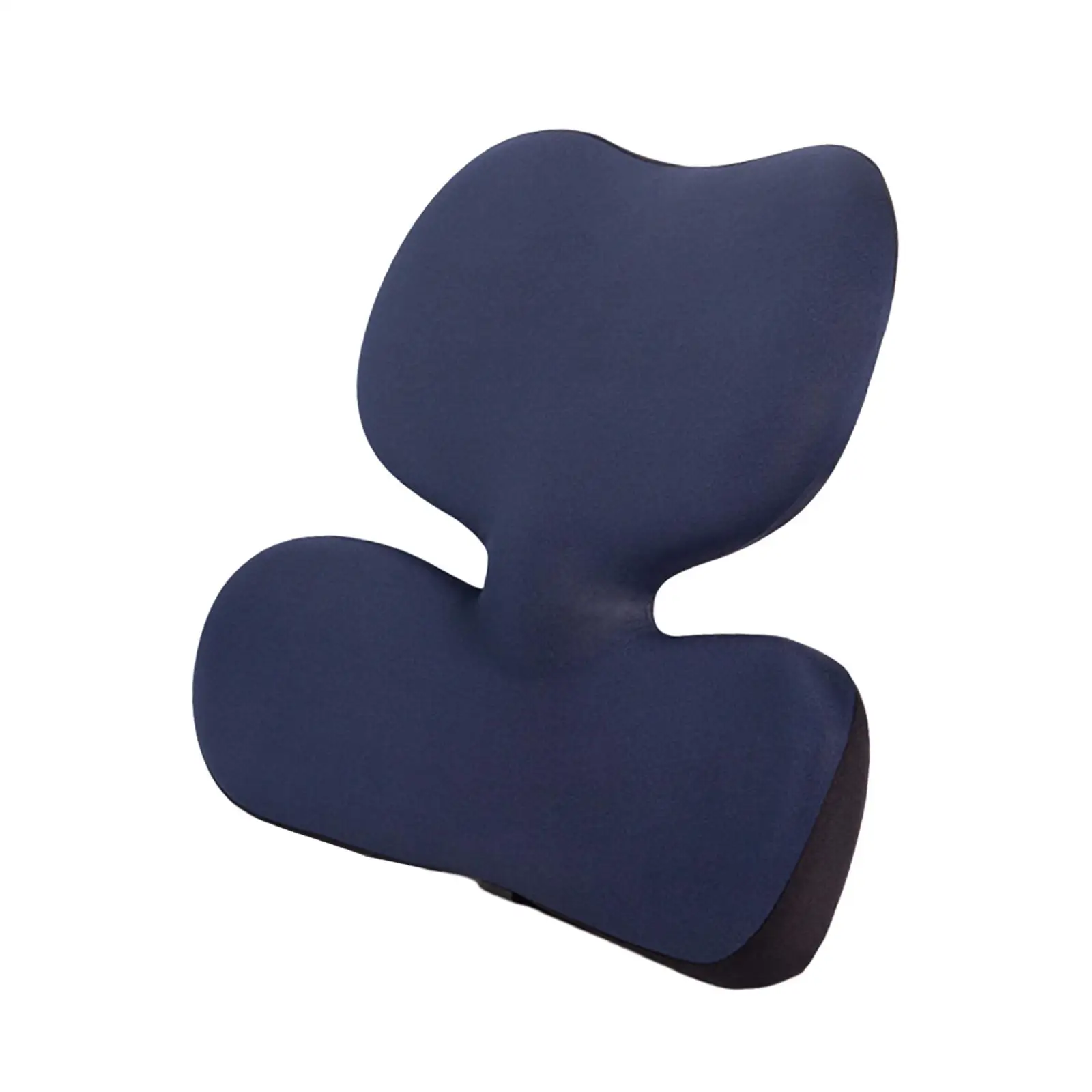 Lumbar Support Pillow Comfortable Portable Backrest Waist Cushion Waist Support Pillow for Travel Dorm Car Gaming Chair Office