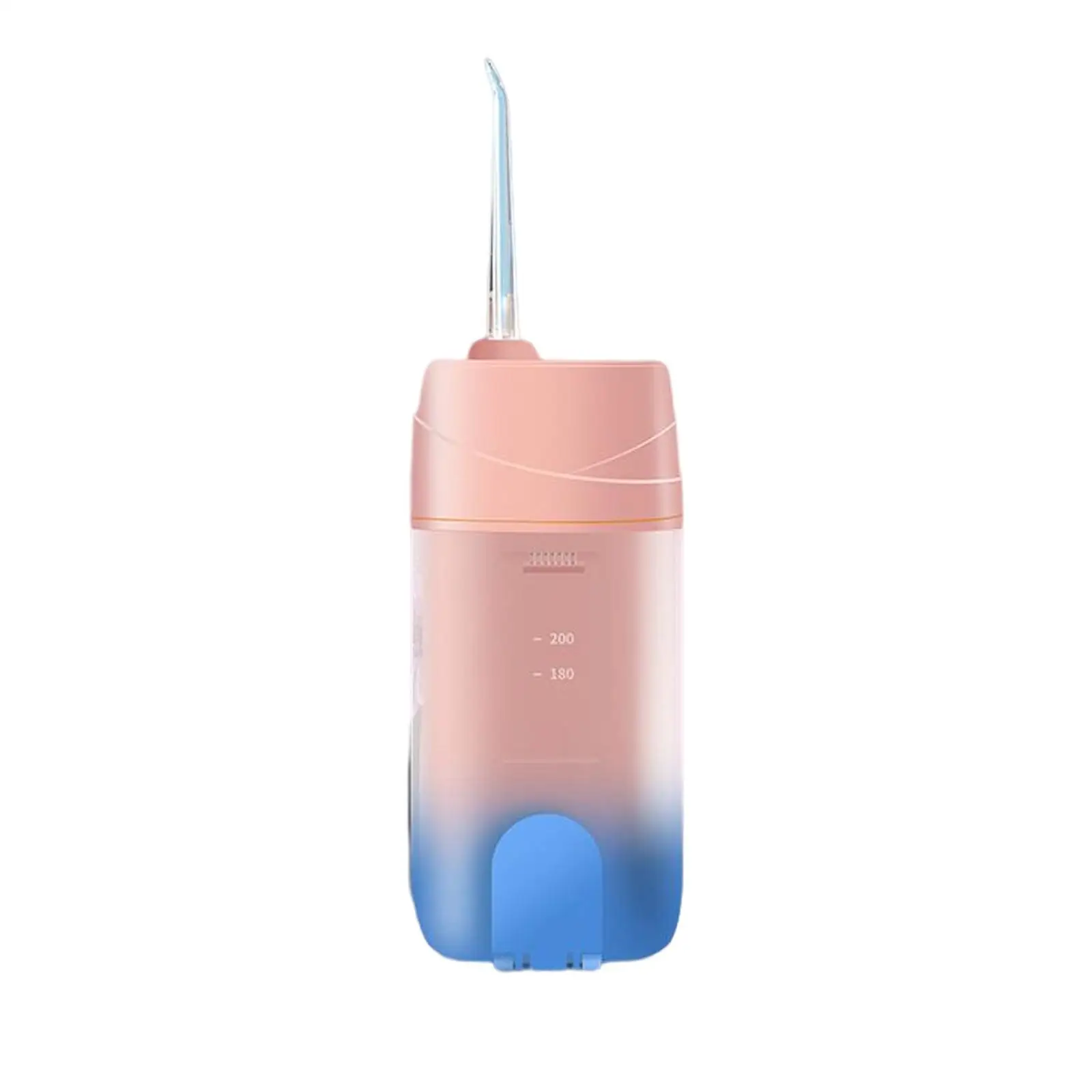 Compact Oral Irrigator Waterproof 200ml Oral Flossing Irrigator with 3 Modes Rechargeable IPX7 , Bathroom, Home,