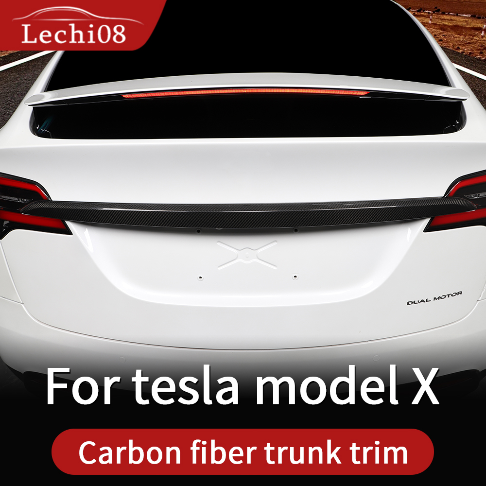 Отделка багажника для модели tesla model x carbon 2016-2023 2024 аксессуары  tesla x model X двери/внешние автомобильные аксессуары из углеродного  волокна | AliExpress