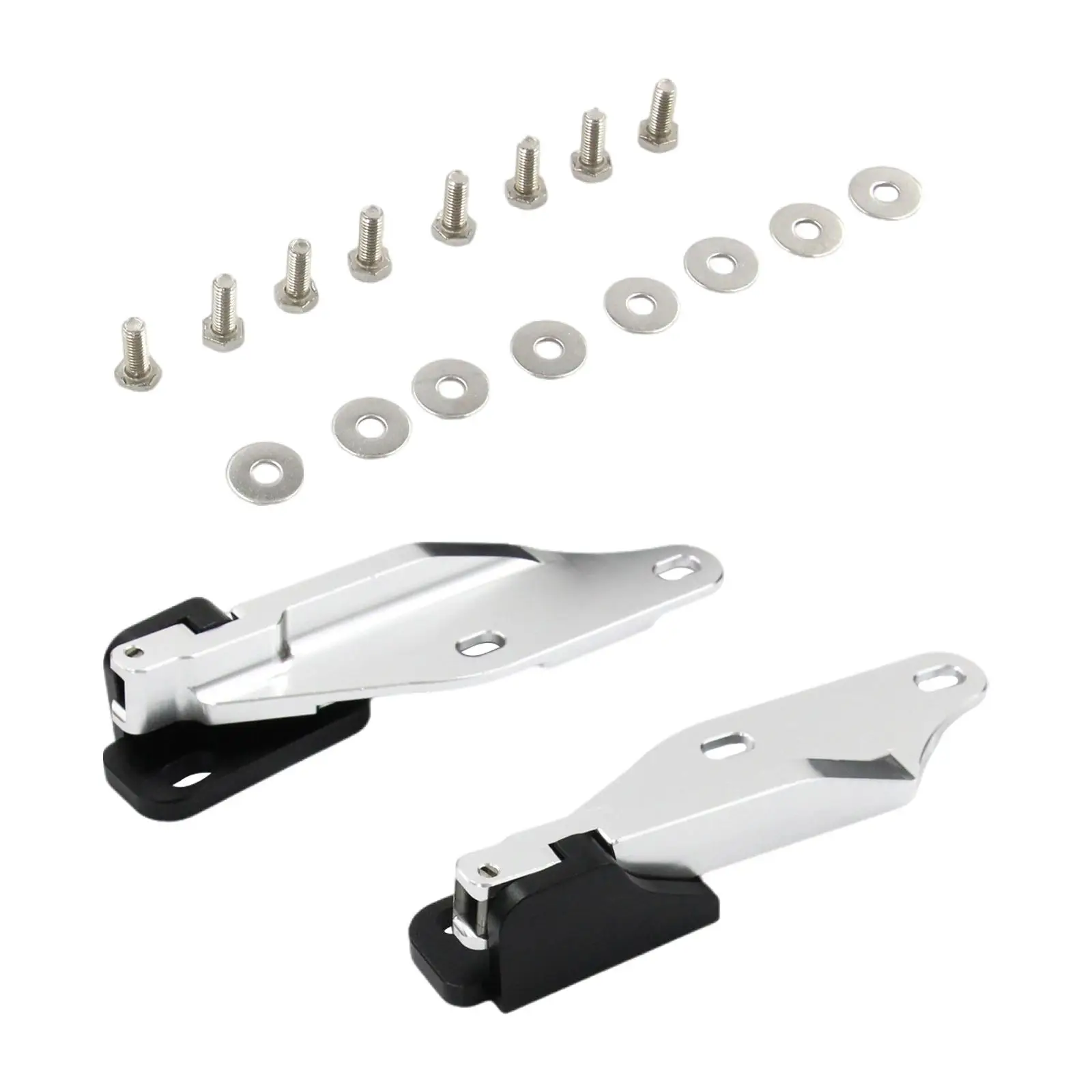2 Pieces Quick Release Hood Hinge Bonnet Latch High Strength Vehicle Sturdy Accessory for Honda CRV RD Civic EK Replaces
